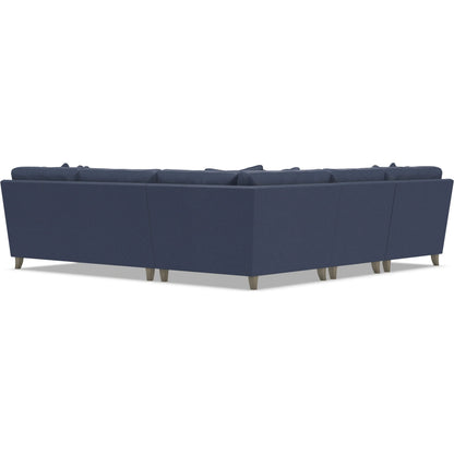 Mila 4-Piece Fabric Sectional by Bernhardt in wdf, 789 portobello. Made from unique in a unique style.