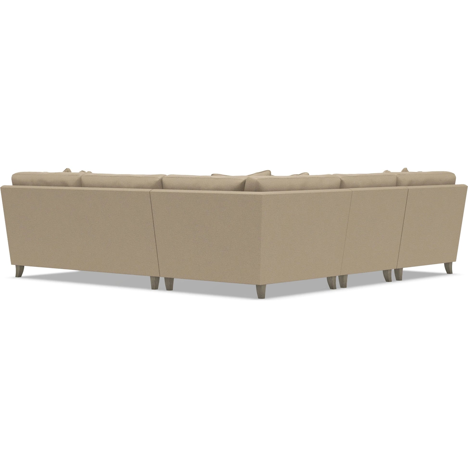 Mila 4-Piece Fabric Sectional by Bernhardt in wdf, 789 portobello. Made from unique in a unique style.