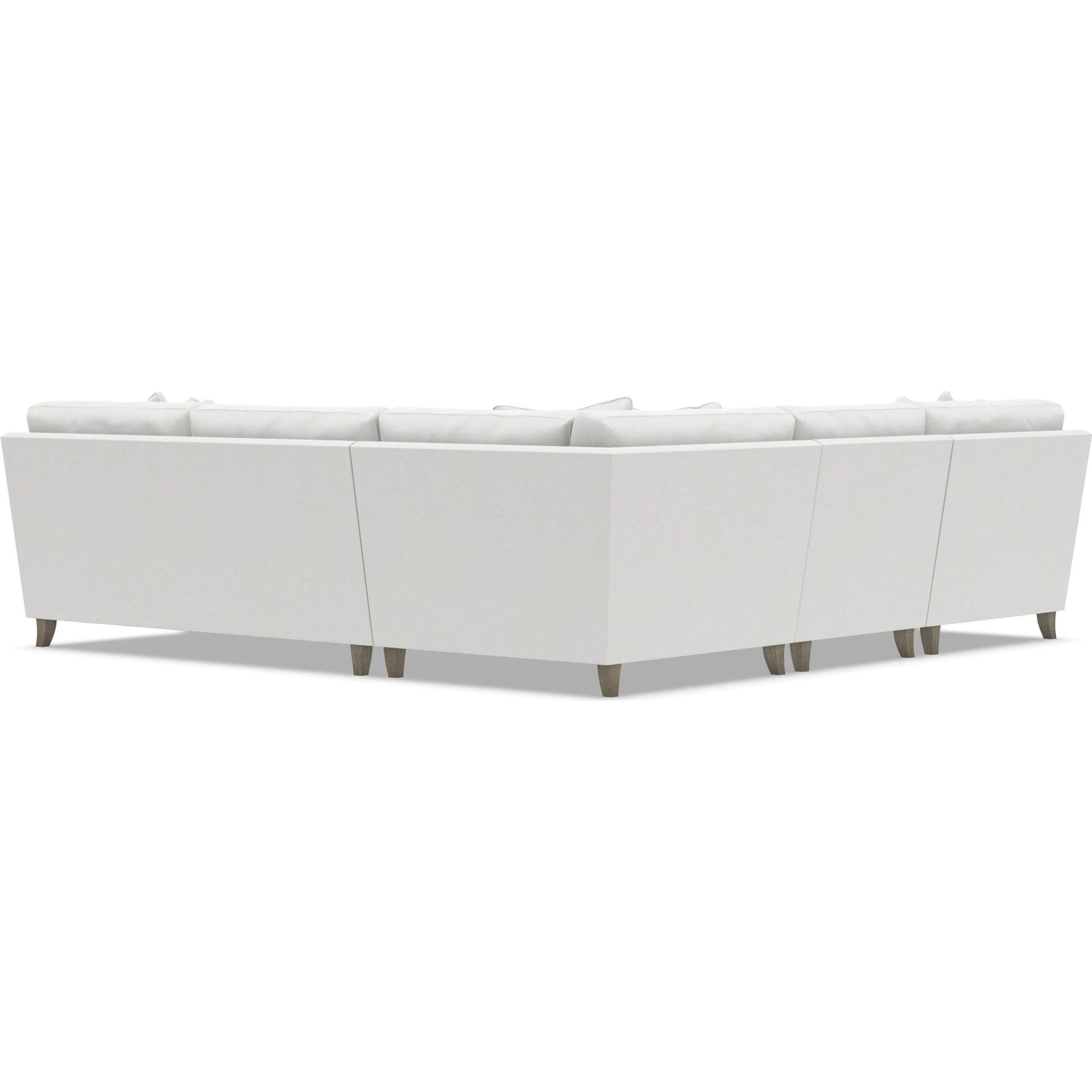 Mila 4-Piece Fabric Sectional by Bernhardt in wdf, 789 portobello. Made from unique in a unique style.