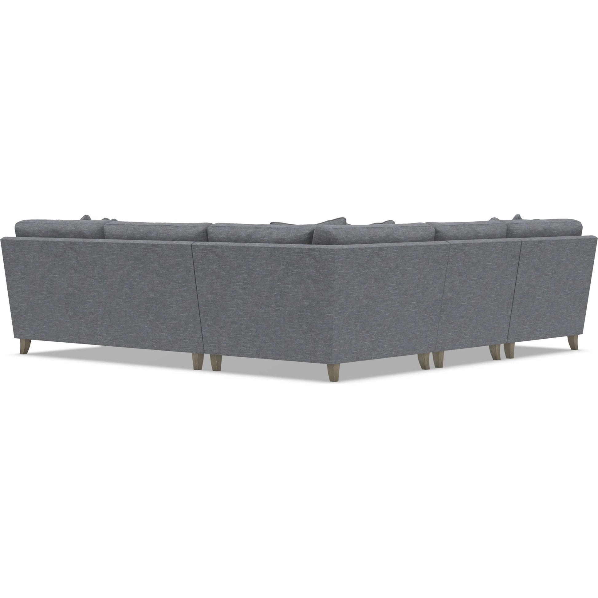 Mila 4-Piece Fabric Sectional by Bernhardt in wdf, 789 portobello. Made from unique in a unique style.