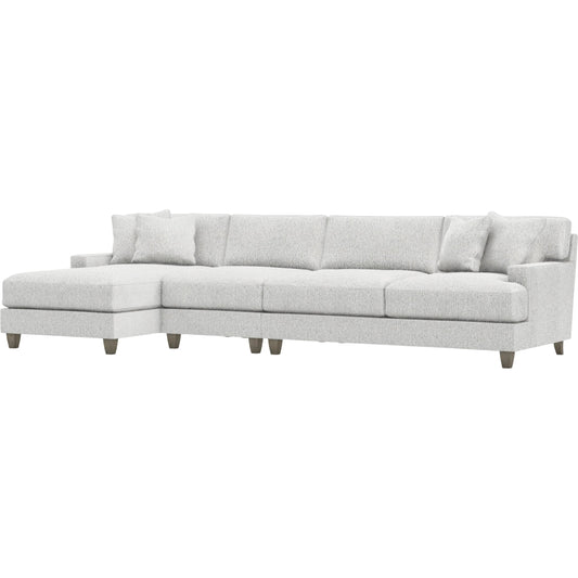 Mila 3-PIECE Fabric Sectional by Bernhardt in wdf, 789 portobello. Made from unique in a unique style.