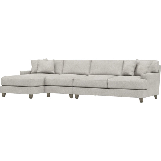Mila 3-PIECE Fabric Sectional by Bernhardt in wdf, 789 portobello. Made from unique in a unique style.