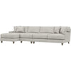 Soft Grey Chenille / Left Hand Facing