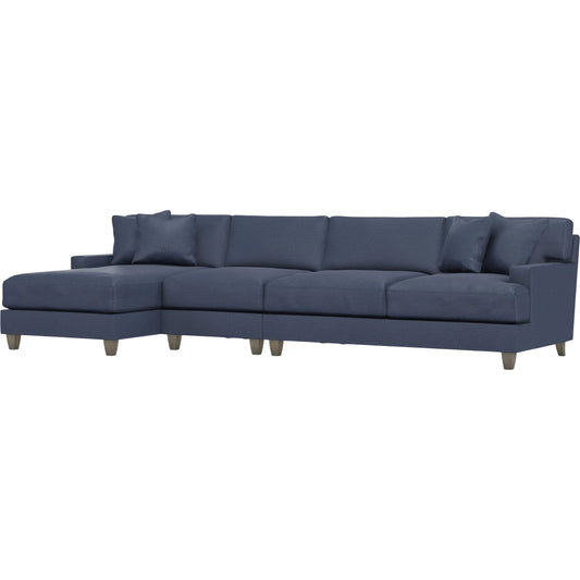 Mila 3-PIECE Fabric Sectional by Bernhardt in wdf, 789 portobello. Made from unique in a unique style.