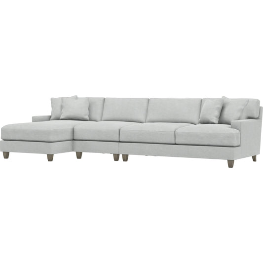 Mila 3-PIECE Fabric Sectional by Bernhardt in wdf, 789 portobello. Made from unique in a unique style.
