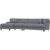 Dark Grey Chenille / Left Hand Facing