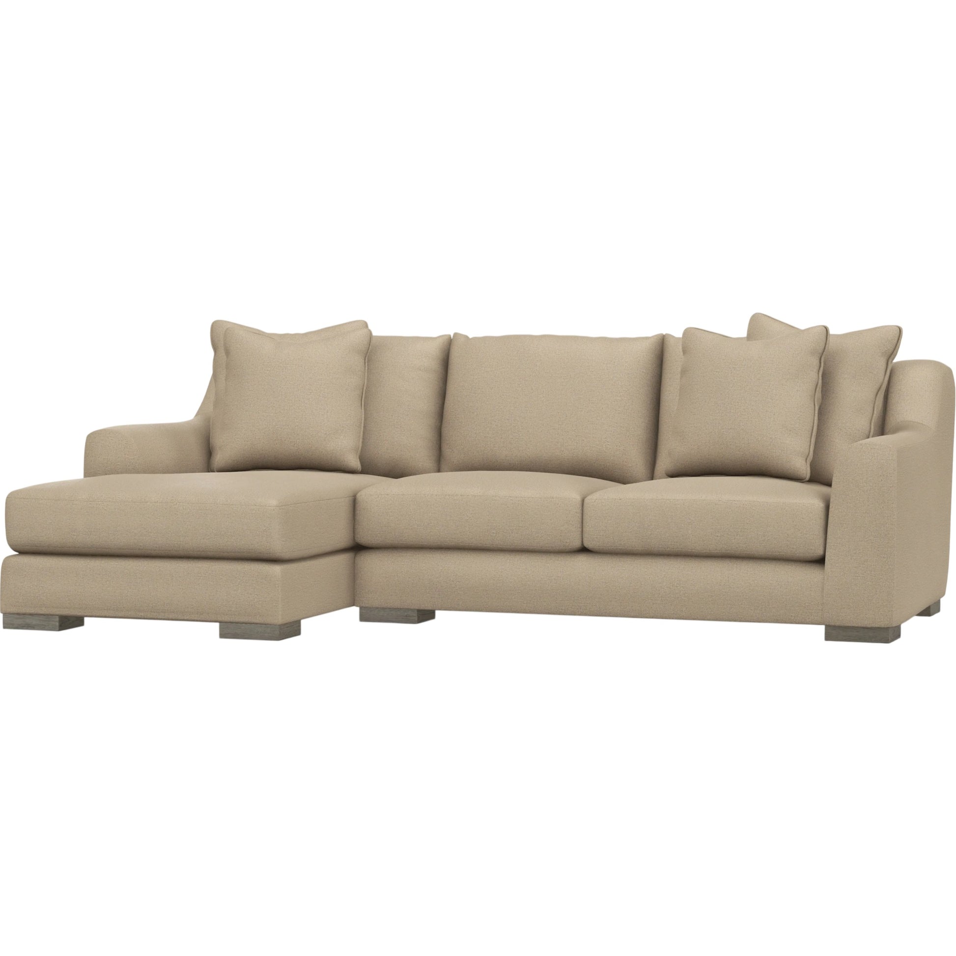 Gabi 2-Piece Fabric Sectional by Bernhardt in wdf, 789 portobello. Made from unique in a unique style.