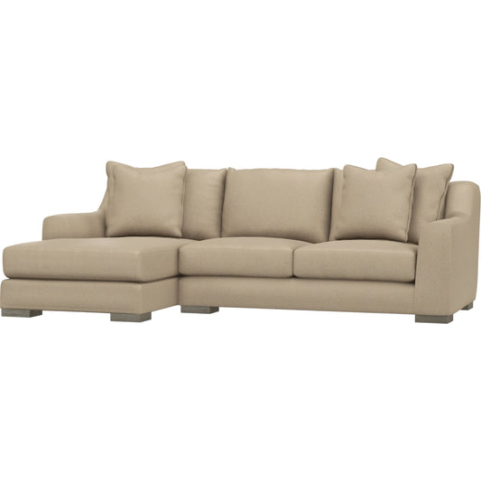 Gabi 2-Piece Fabric Sectional by Bernhardt in wdf, 789 portobello. Made from unique in a unique style.