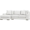 White Chenille / Left Hand Facing