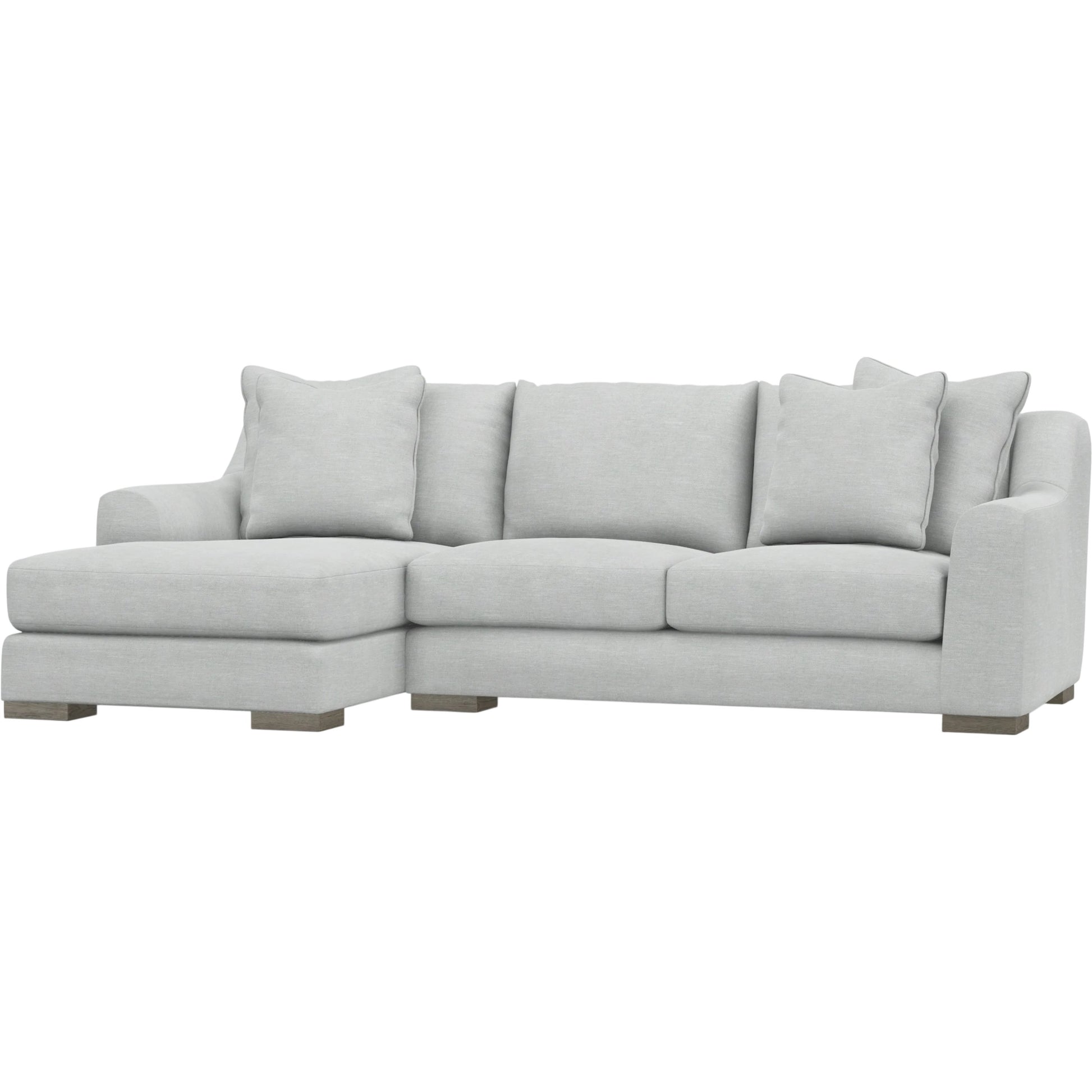 Gabi 2-Piece Fabric Sectional by Bernhardt in wdf, 789 portobello. Made from unique in a unique style.