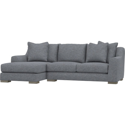 Gabi 2-Piece Fabric Sectional by Bernhardt in wdf, 789 portobello. Made from unique in a unique style.
