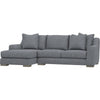 Dark Grey Chenille / Left Hand Facing