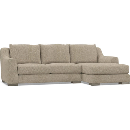 Gabi 2-Piece Fabric Sectional by Bernhardt in wdf, 789 portobello. Made from unique in a unique style.