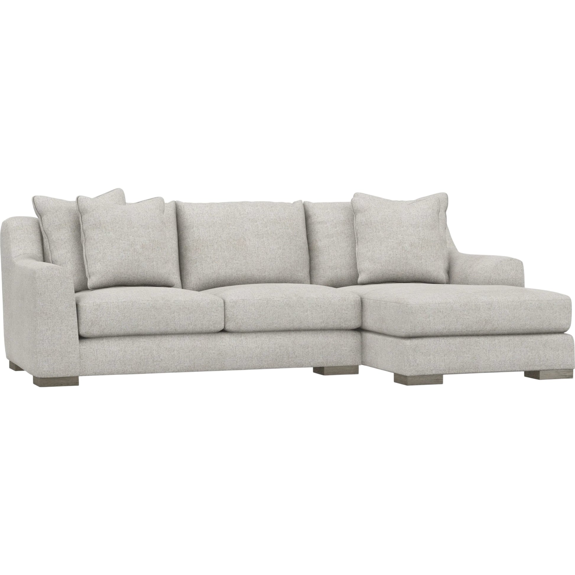 Gabi 2-Piece Fabric Sectional by Bernhardt in wdf, 789 portobello. Made from unique in a unique style.