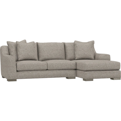 Gabi 2-Piece Fabric Sectional by Bernhardt in wdf, 789 portobello. Made from unique in a unique style.