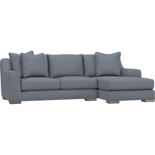 Gabi 2-Piece Fabric Sectional by Bernhardt in wdf, 789 portobello. Made from unique in a unique style.