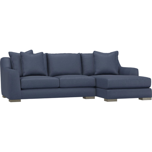 Gabi 2-Piece Fabric Sectional by Bernhardt in wdf, 789 portobello. Made from unique in a unique style.