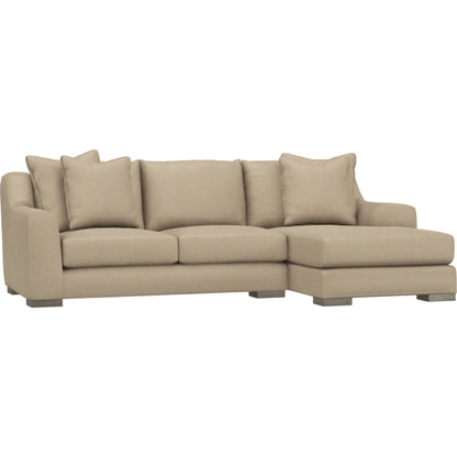 Gabi 2-Piece Fabric Sectional by Bernhardt in wdf, 789 portobello. Made from unique in a unique style.