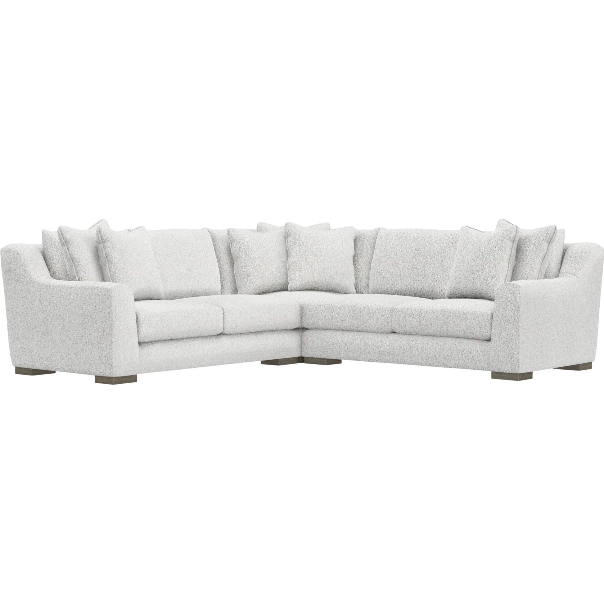 Gabi 3-Piece Fabric Sectional by Bernhardt in wdf, 789 portobello. Made from unique in a unique style.