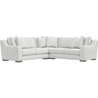 Gabi 3-Piece Fabric Sectional by Bernhardt in wdf, 789 portobello. Made from unique in a unique style.