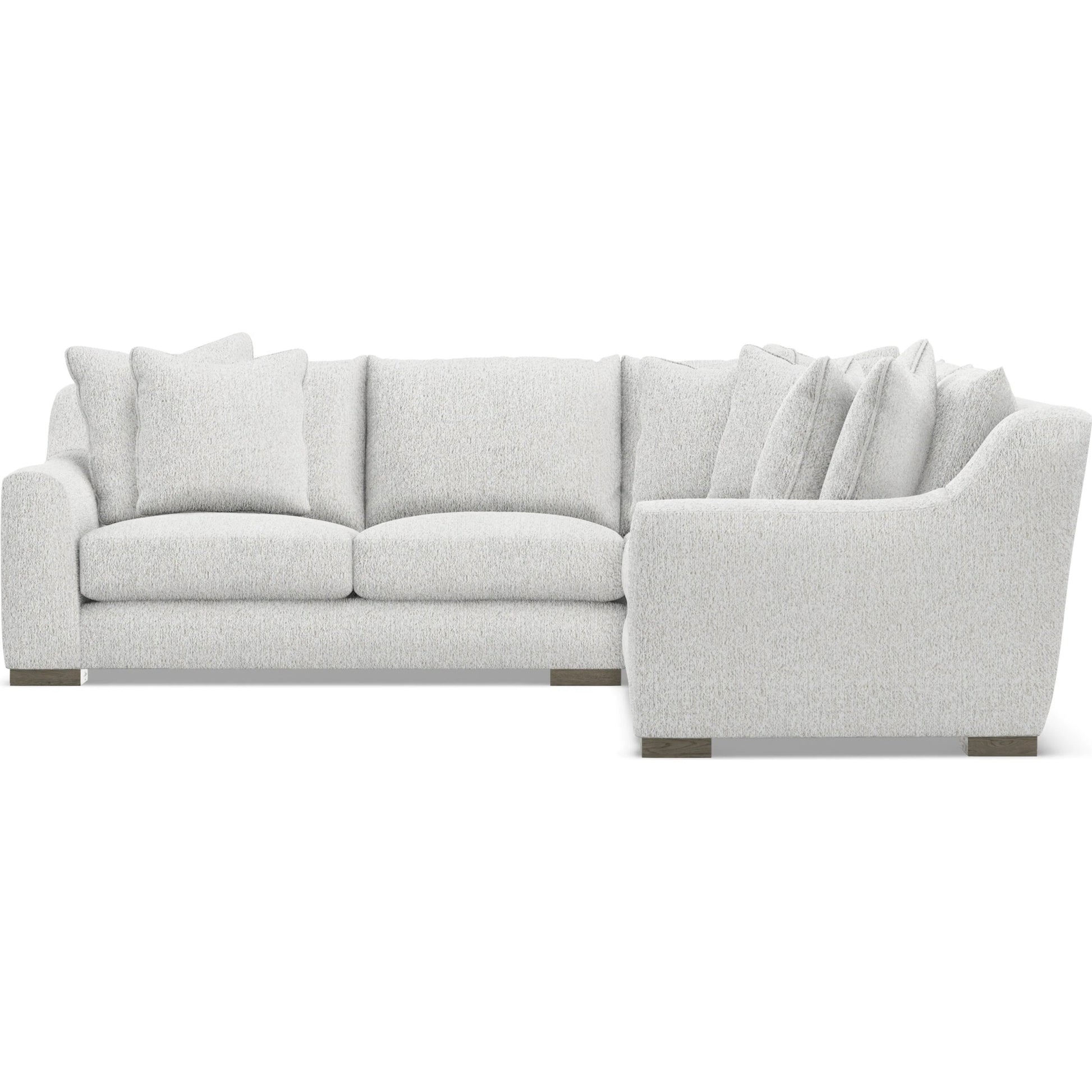Gabi 3-Piece Fabric Sectional by Bernhardt in wdf, 789 portobello. Made from unique in a unique style.