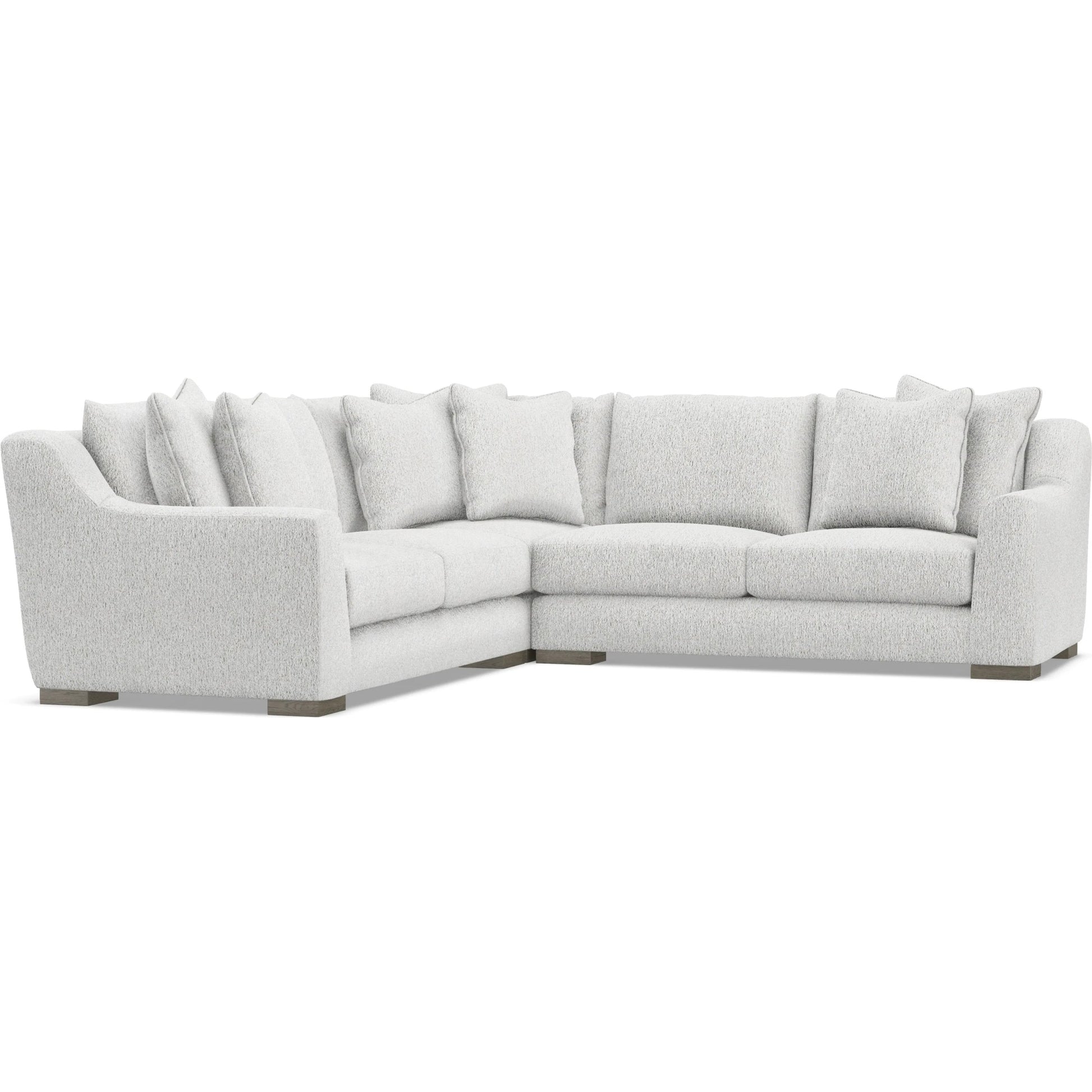 Gabi 3-Piece Fabric Sectional by Bernhardt in wdf, 789 portobello. Made from unique in a unique style.