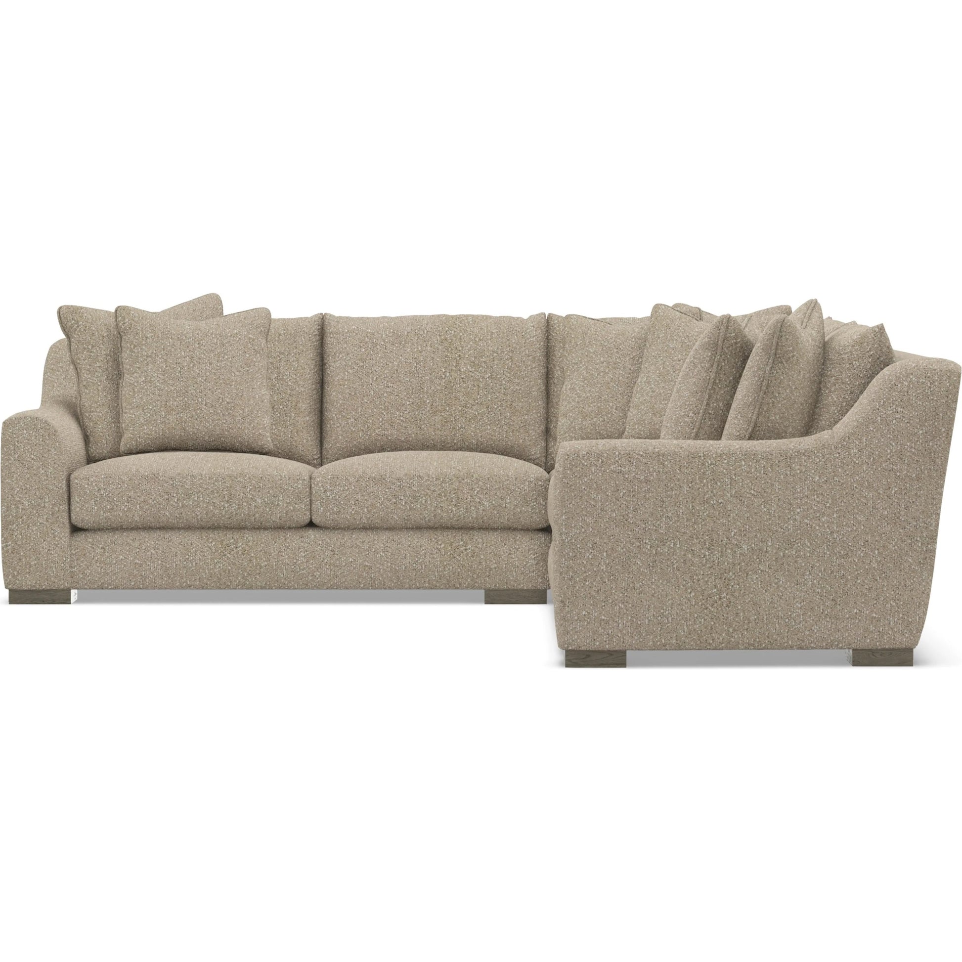 Gabi 3-Piece Fabric Sectional by Bernhardt in wdf, 789 portobello. Made from unique in a unique style.