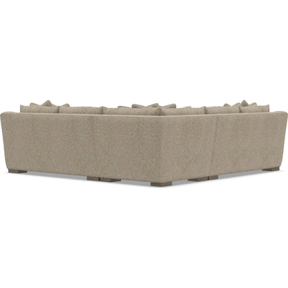 Gabi 3-Piece Fabric Sectional by Bernhardt in wdf, 789 portobello. Made from unique in a unique style.