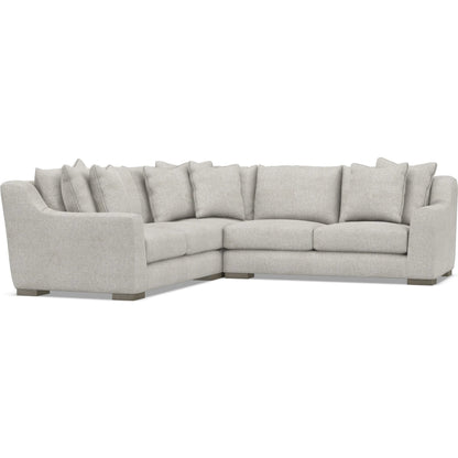 Gabi 3-Piece Fabric Sectional by Bernhardt in wdf, 789 portobello. Made from unique in a unique style.