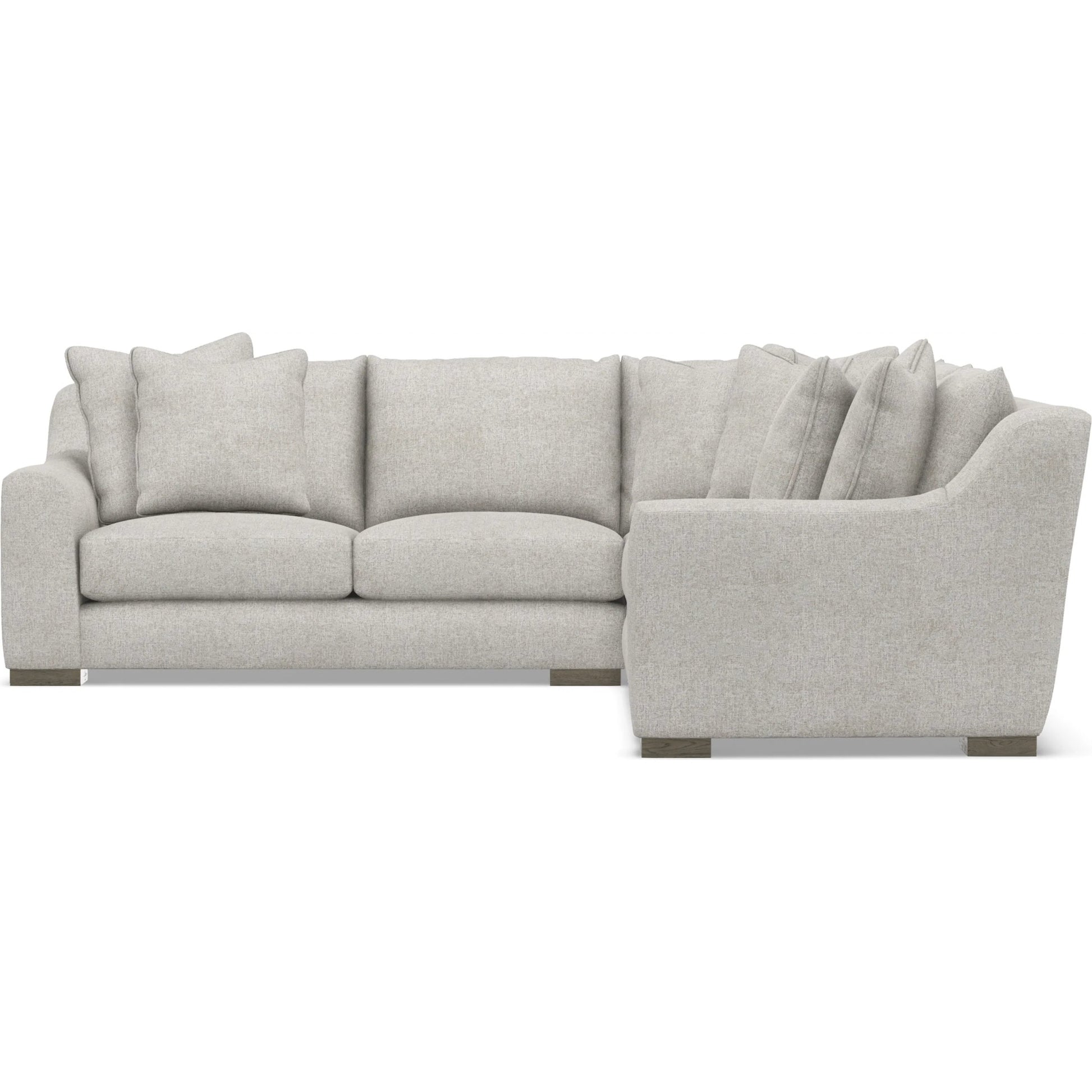 Gabi 3-Piece Fabric Sectional by Bernhardt in wdf, 789 portobello. Made from unique in a unique style.