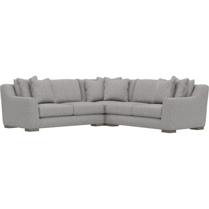 Gabi 3-Piece Fabric Sectional by Bernhardt in wdf, 789 portobello. Made from unique in a unique style.
