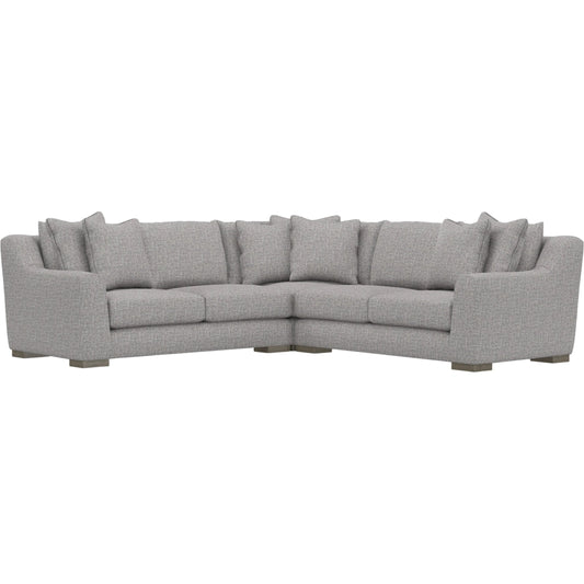Gabi 3-Piece Fabric Sectional by Bernhardt in wdf, 789 portobello. Made from unique in a unique style.