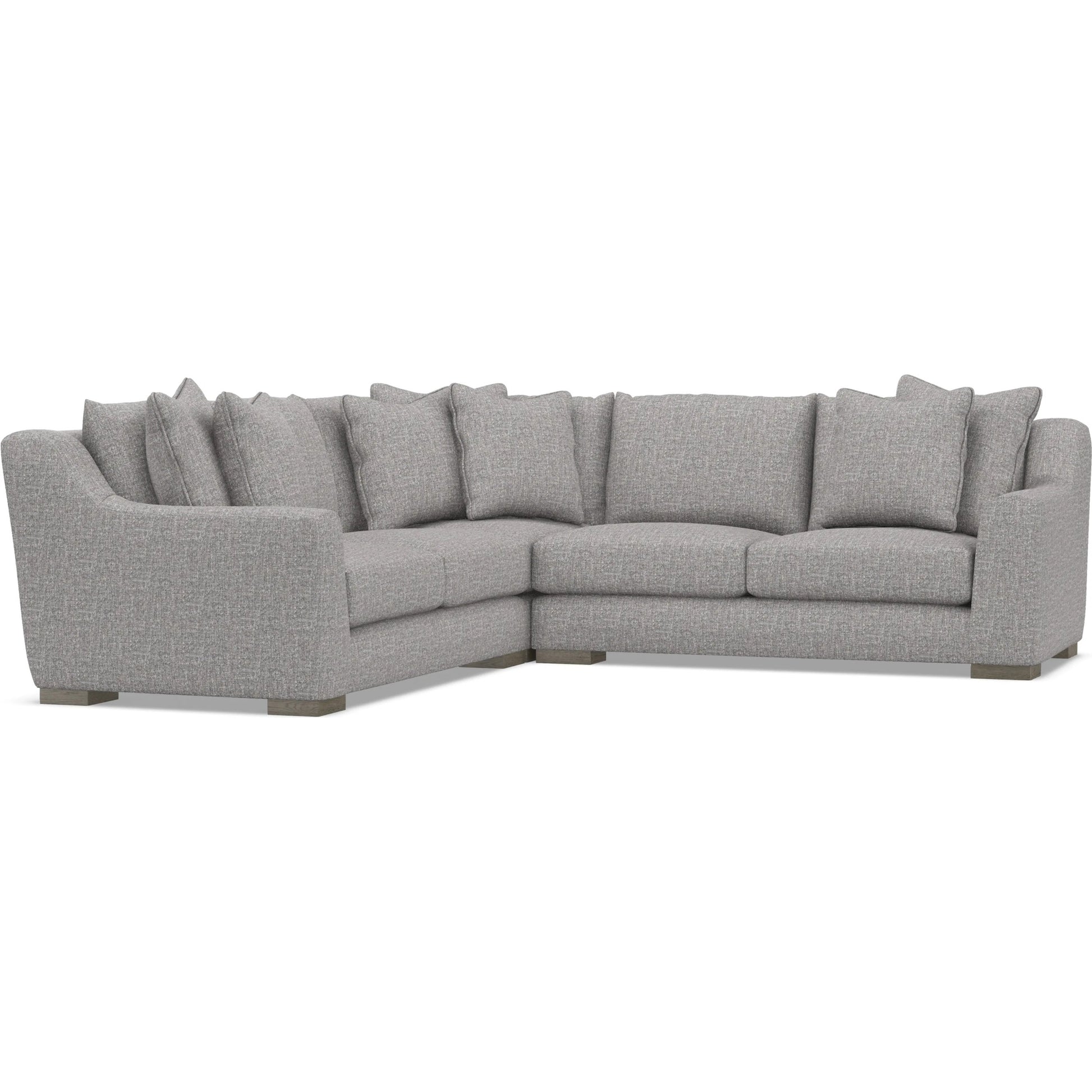 Gabi 3-Piece Fabric Sectional by Bernhardt in wdf, 789 portobello. Made from unique in a unique style.