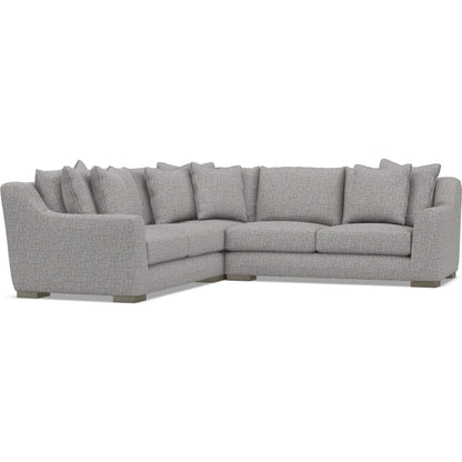 Gabi 3-Piece Fabric Sectional by Bernhardt in wdf, 789 portobello. Made from unique in a unique style.