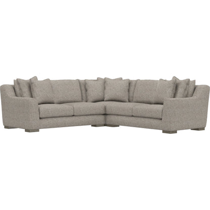 Gabi 3-Piece Fabric Sectional by Bernhardt in wdf, 789 portobello. Made from unique in a unique style.