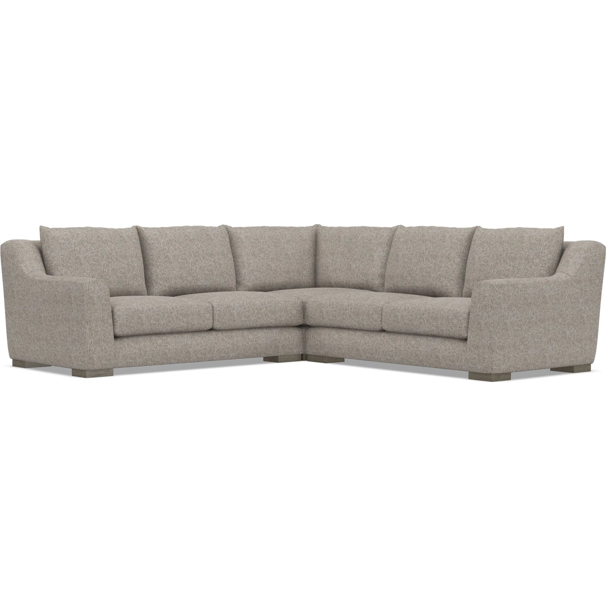 Gabi 3-Piece Fabric Sectional by Bernhardt in wdf, 789 portobello. Made from unique in a unique style.