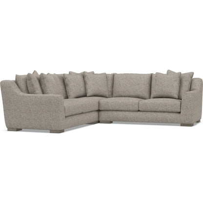 Gabi 3-Piece Fabric Sectional by Bernhardt in wdf, 789 portobello. Made from unique in a unique style.