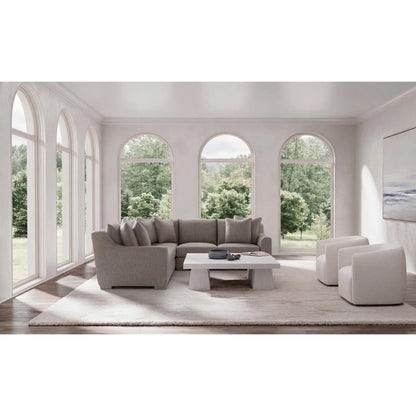 Gabi 3-Piece Fabric Sectional by Bernhardt in wdf, 789 portobello. Made from unique in a unique style.