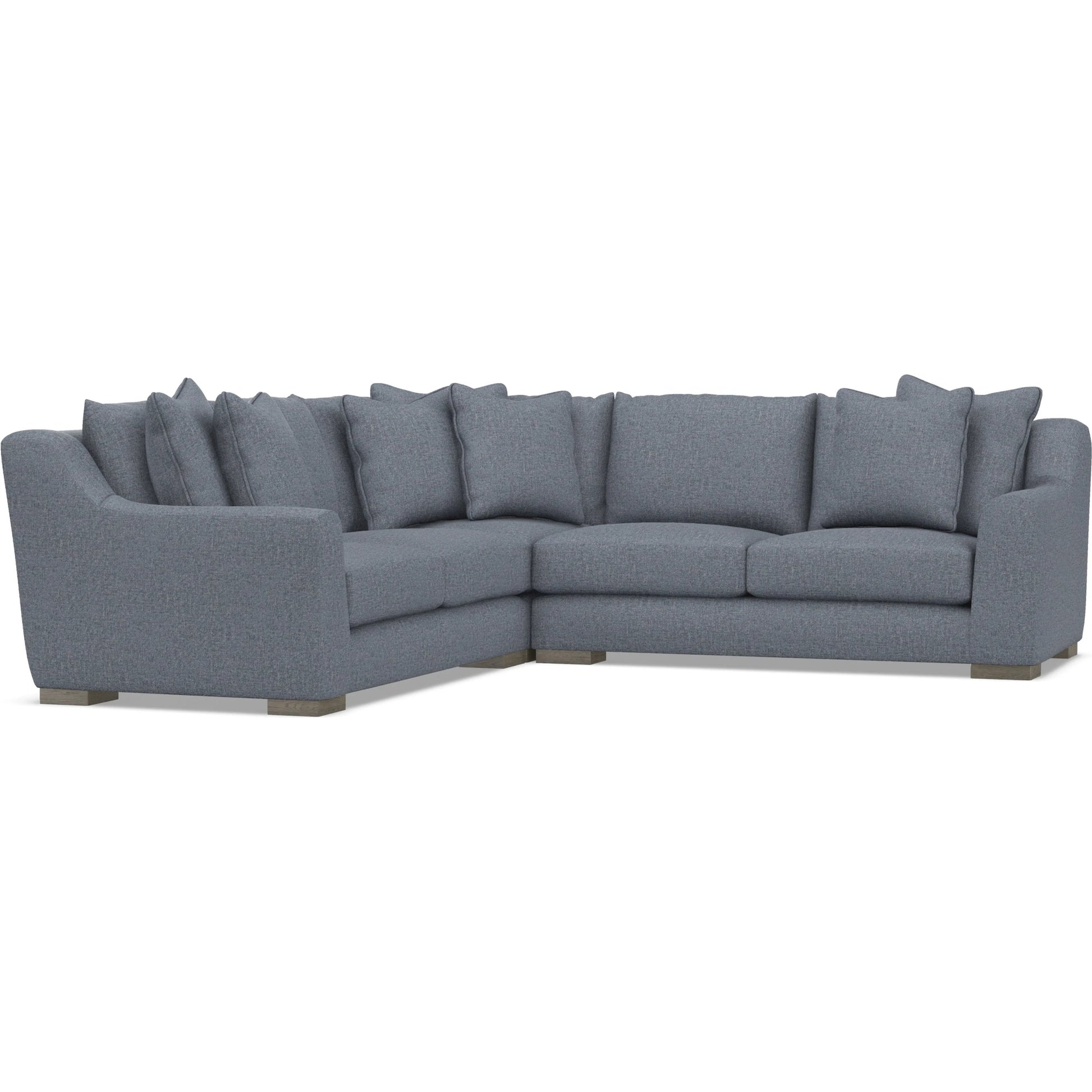 Gabi 3-Piece Fabric Sectional by Bernhardt in wdf, 789 portobello. Made from unique in a unique style.