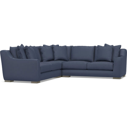 Gabi 3-Piece Fabric Sectional by Bernhardt in wdf, 789 portobello. Made from unique in a unique style.
