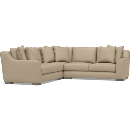 Gabi 3-Piece Fabric Sectional by Bernhardt in wdf, 789 portobello. Made from unique in a unique style.