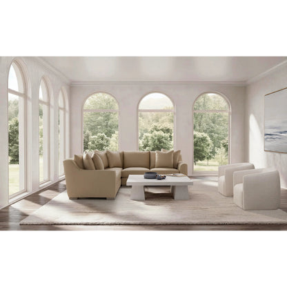 Gabi 3-Piece Fabric Sectional by Bernhardt in wdf, 789 portobello. Made from unique in a unique style.
