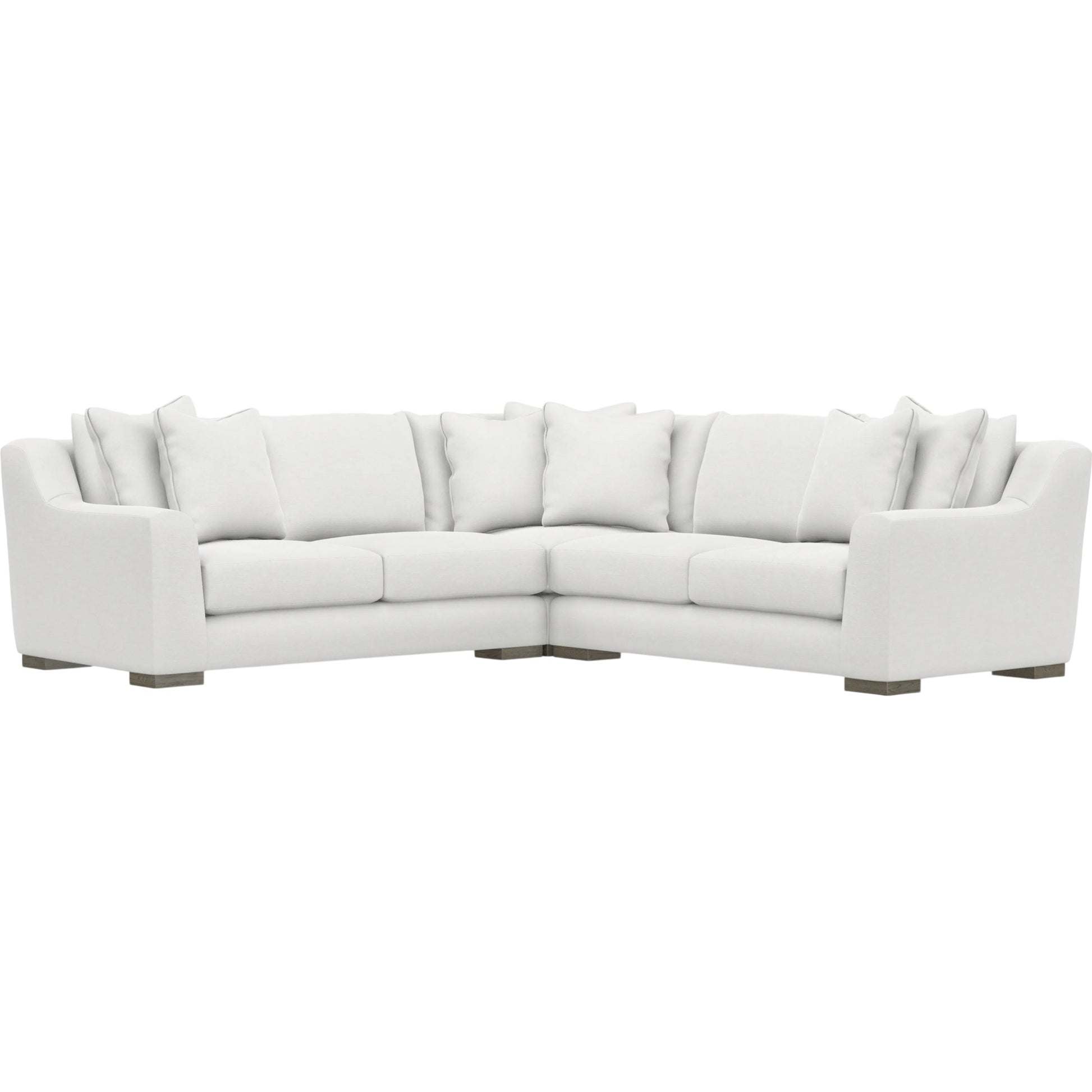 Gabi 3-Piece Fabric Sectional by Bernhardt in wdf, 789 portobello. Made from unique in a unique style.