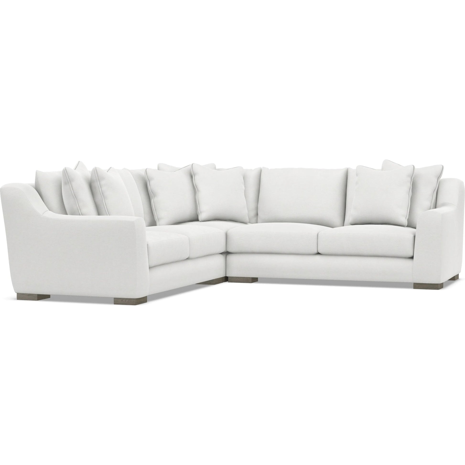 Gabi 3-Piece Fabric Sectional by Bernhardt in wdf, 789 portobello. Made from unique in a unique style.