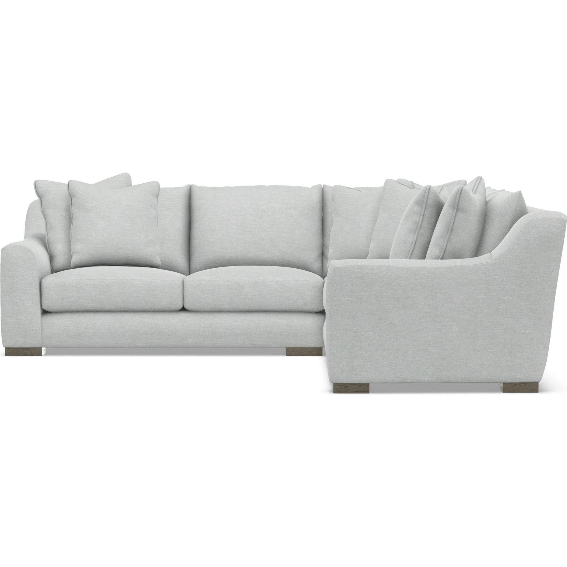 Gabi 3-Piece Fabric Sectional by Bernhardt in wdf, 789 portobello. Made from unique in a unique style.