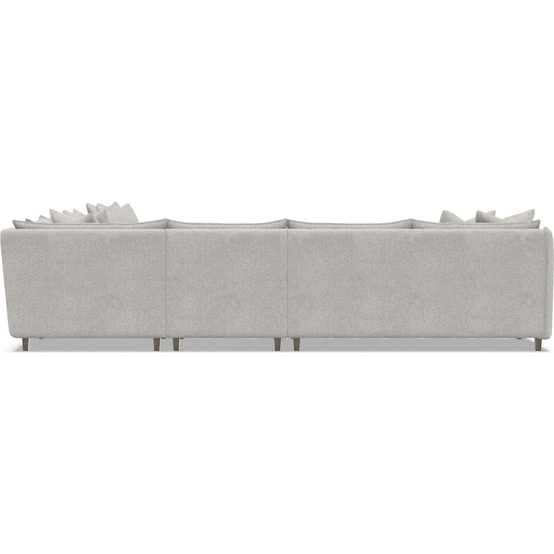 Joli 5-Piece Fabric Sectional by Bernhardt in wdf, 789 portobello. Made from unique in a unique style.