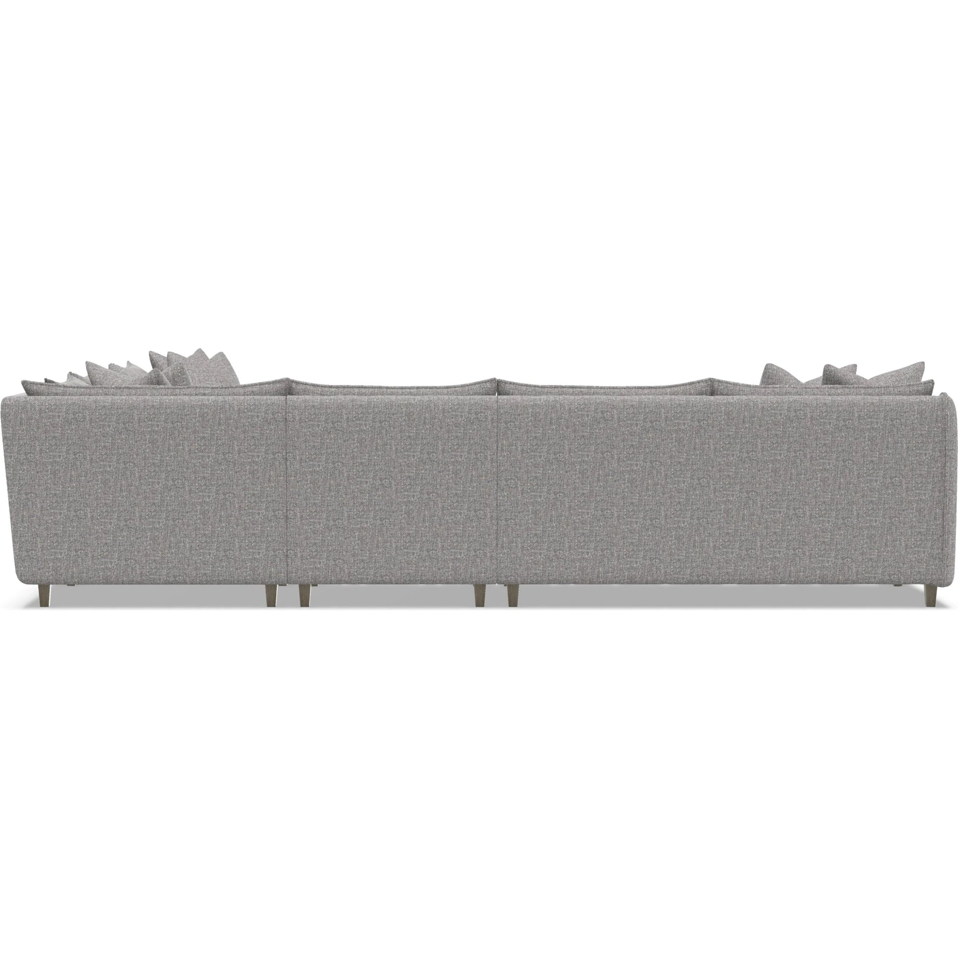 Joli 5-Piece Fabric Sectional by Bernhardt in wdf, 789 portobello. Made from unique in a unique style.