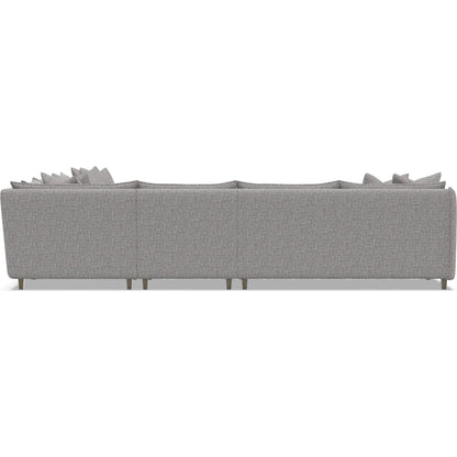 Joli 5-Piece Fabric Sectional by Bernhardt in wdf, 789 portobello. Made from unique in a unique style.