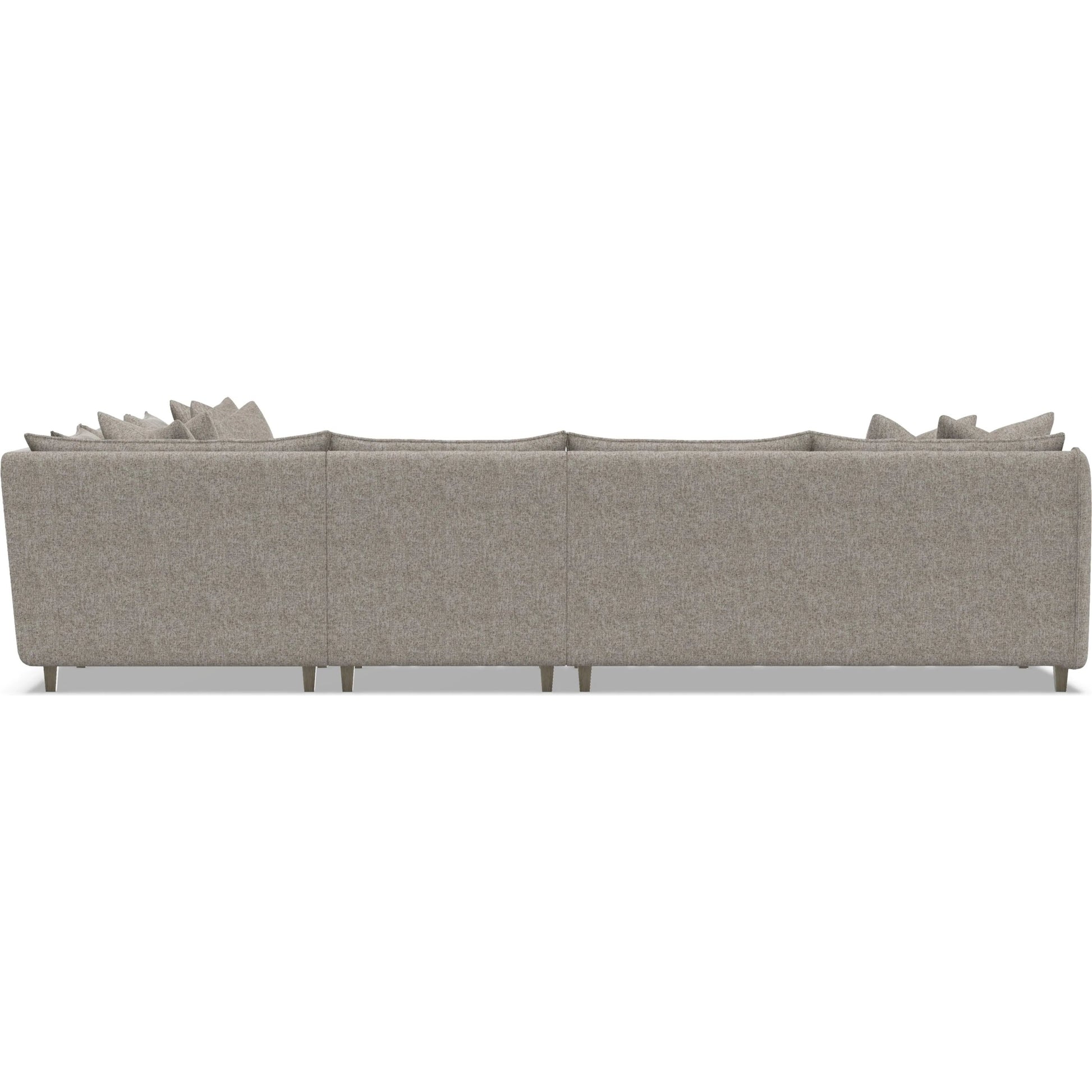 Joli 5-Piece Fabric Sectional by Bernhardt in wdf, 789 portobello. Made from unique in a unique style.