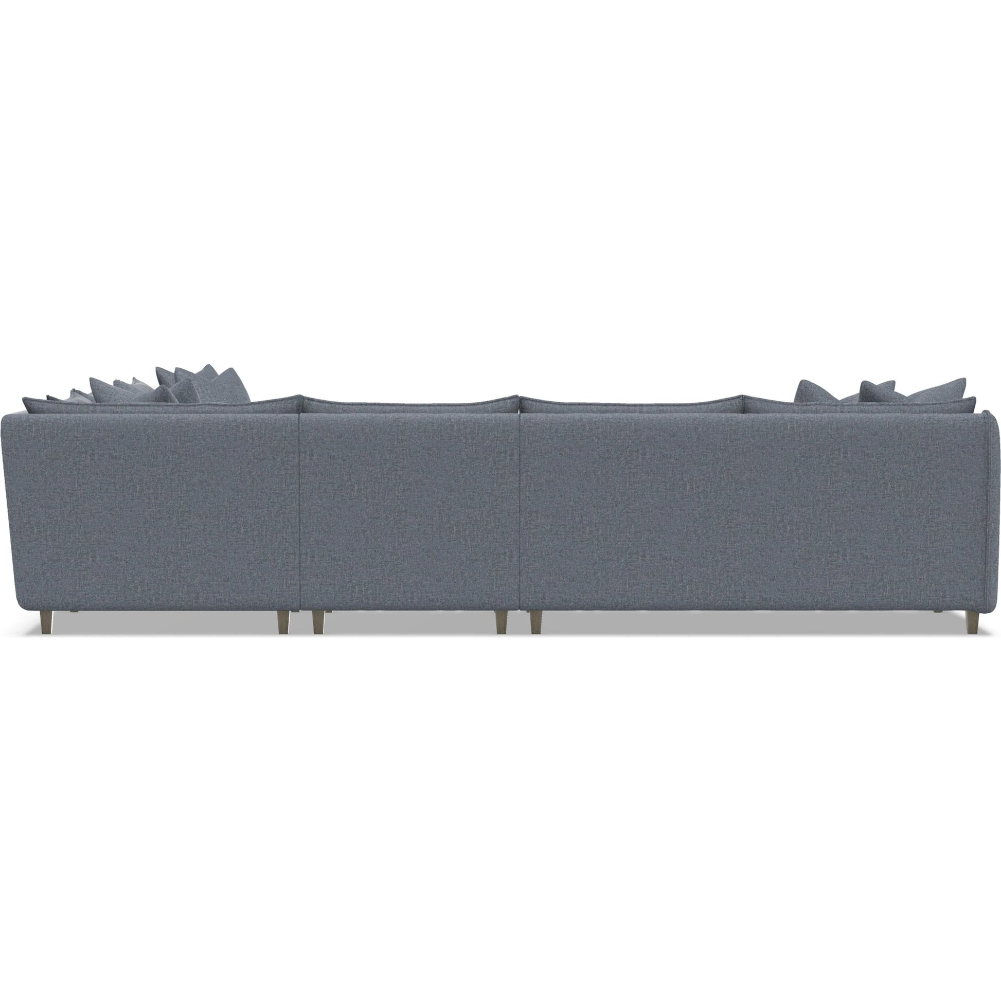 Joli 5-Piece Fabric Sectional by Bernhardt in wdf, 789 portobello. Made from unique in a unique style.